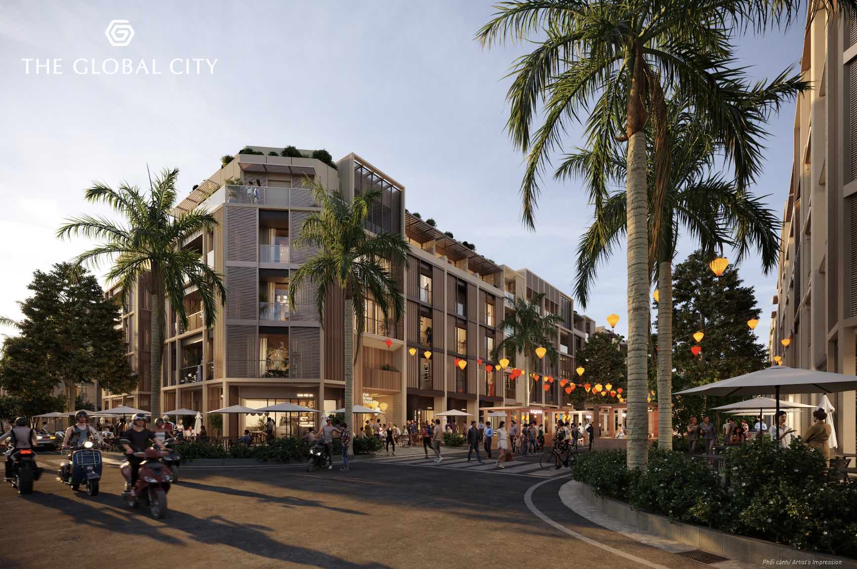 Mặt tiền dự án