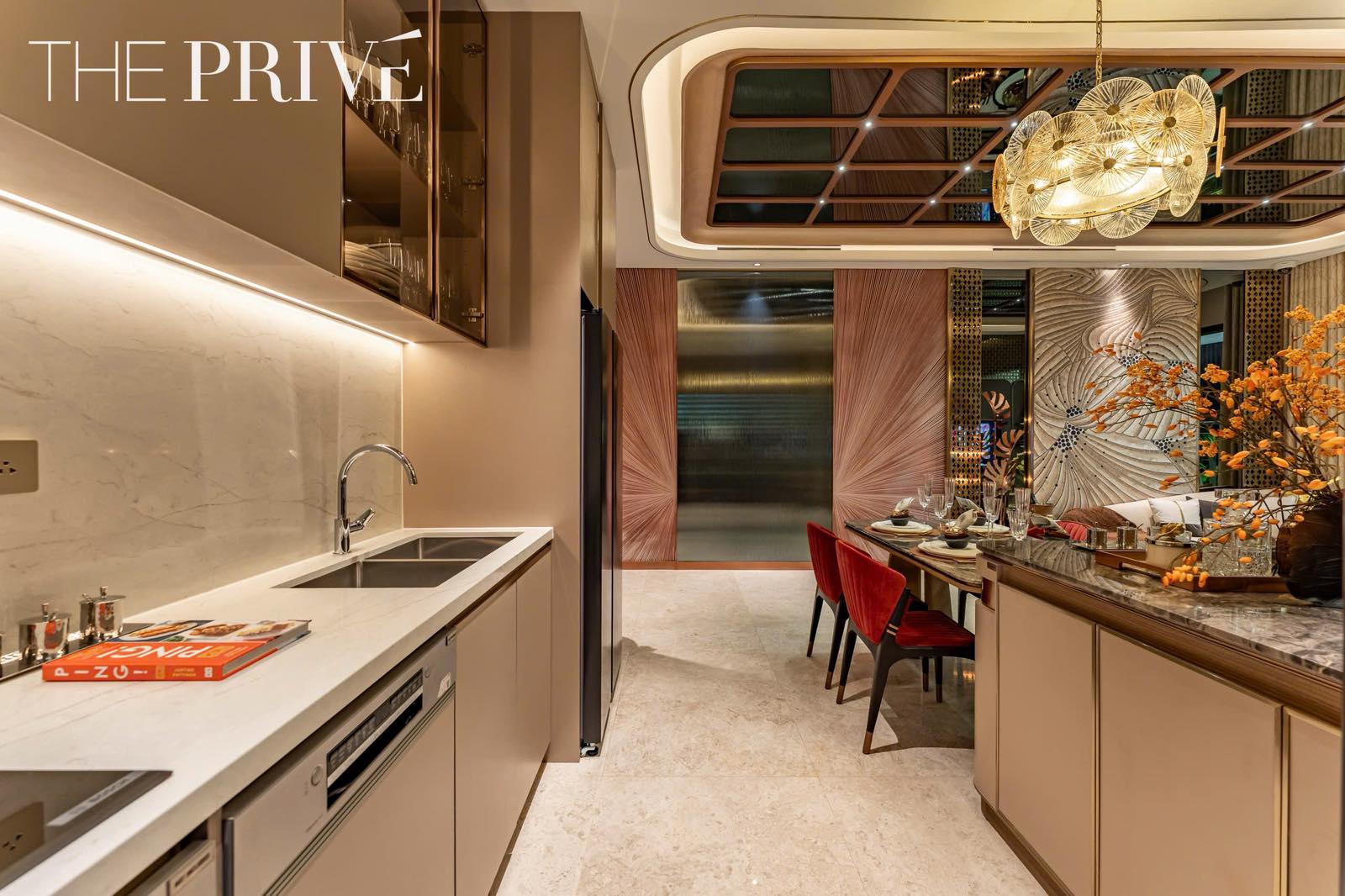 Phòng bếp mẫu cao cấp